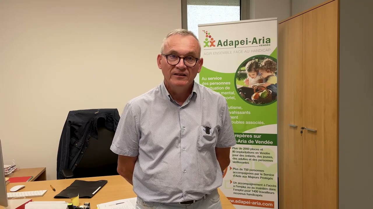 Pierre Blanchard : nouveau président de l'Adapei-Aria de Vendée