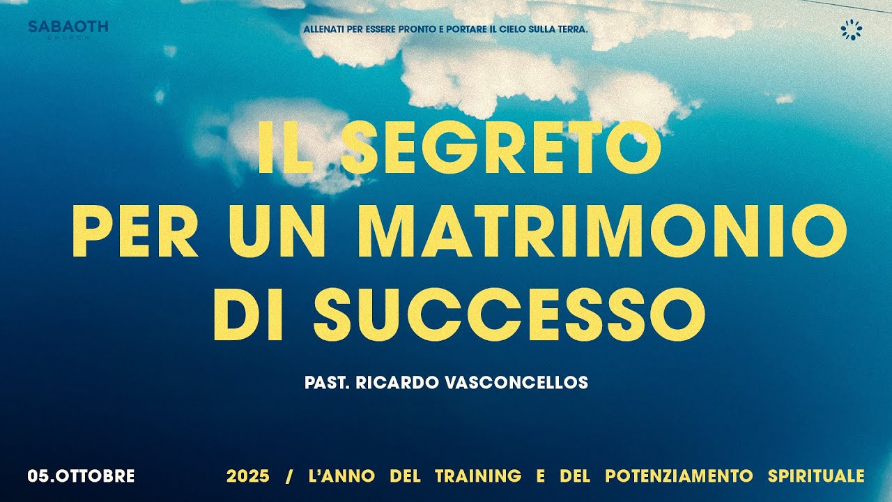 Domenica Gospel @Verona | IL SEGRETO PER UN MATRIMONIO DI SUCCESSO | Past. Ricardo Vanconcellos