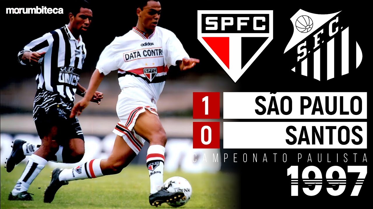 São Paulo 1x0 Santos - 1997 - GAROTADA TRICOLOR CONTRA MÜLLER, RONALDÃO, ZETTI E MACEDO!