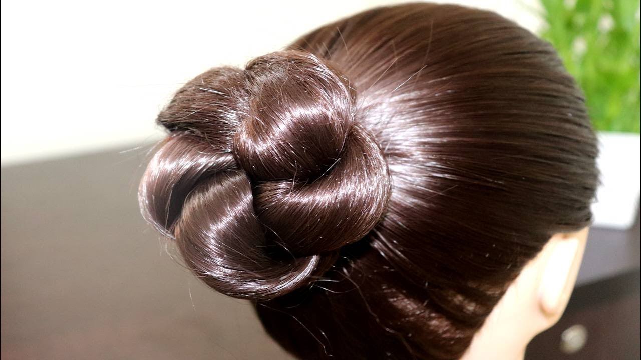 Simple & Easy Bun Hairstyle for Beginners || Party Hairstyle for Medium/Long Hair || KGS Hairstyles