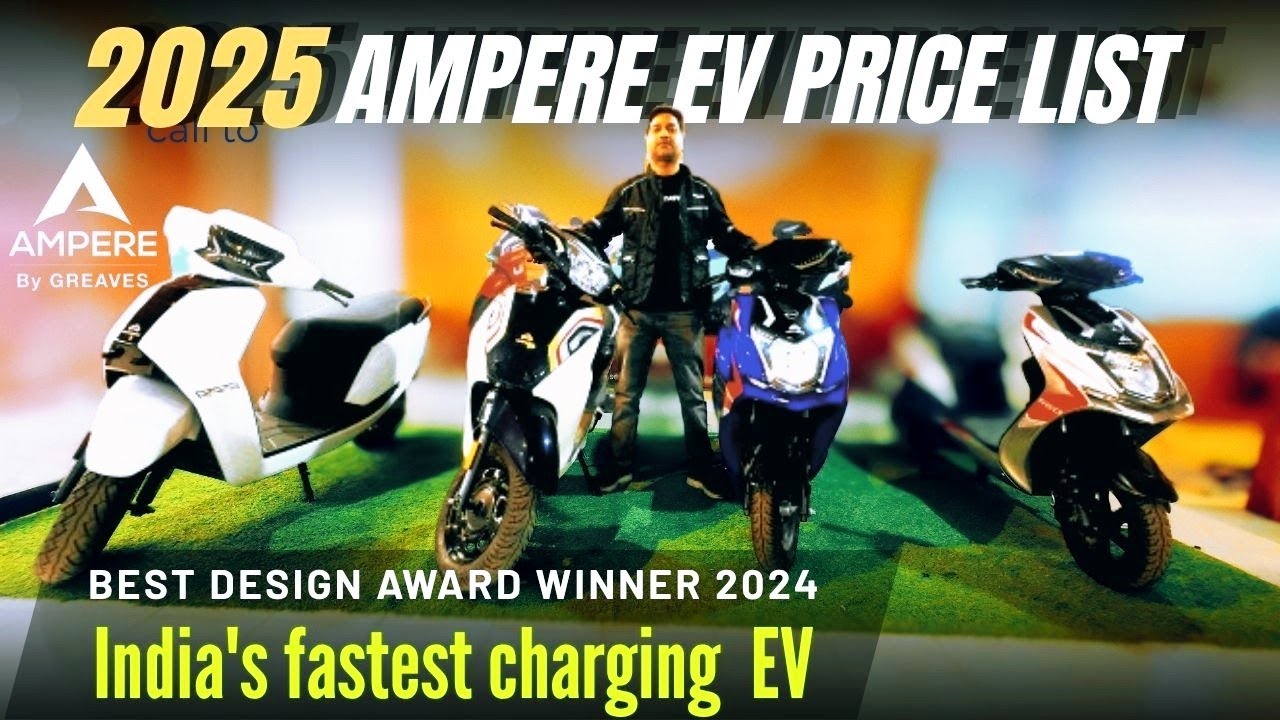 🛵 Модельный ряд электросамокатов Ampere 2025 ⚡ Подробно о Reo 80, Magnus, Nexus и других моделях!...