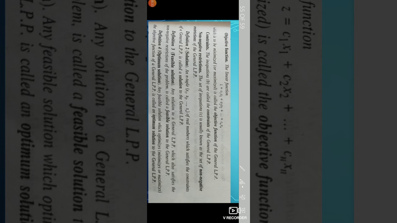 Class B.Sc TY Mathematics paper Name,:- Operation Research