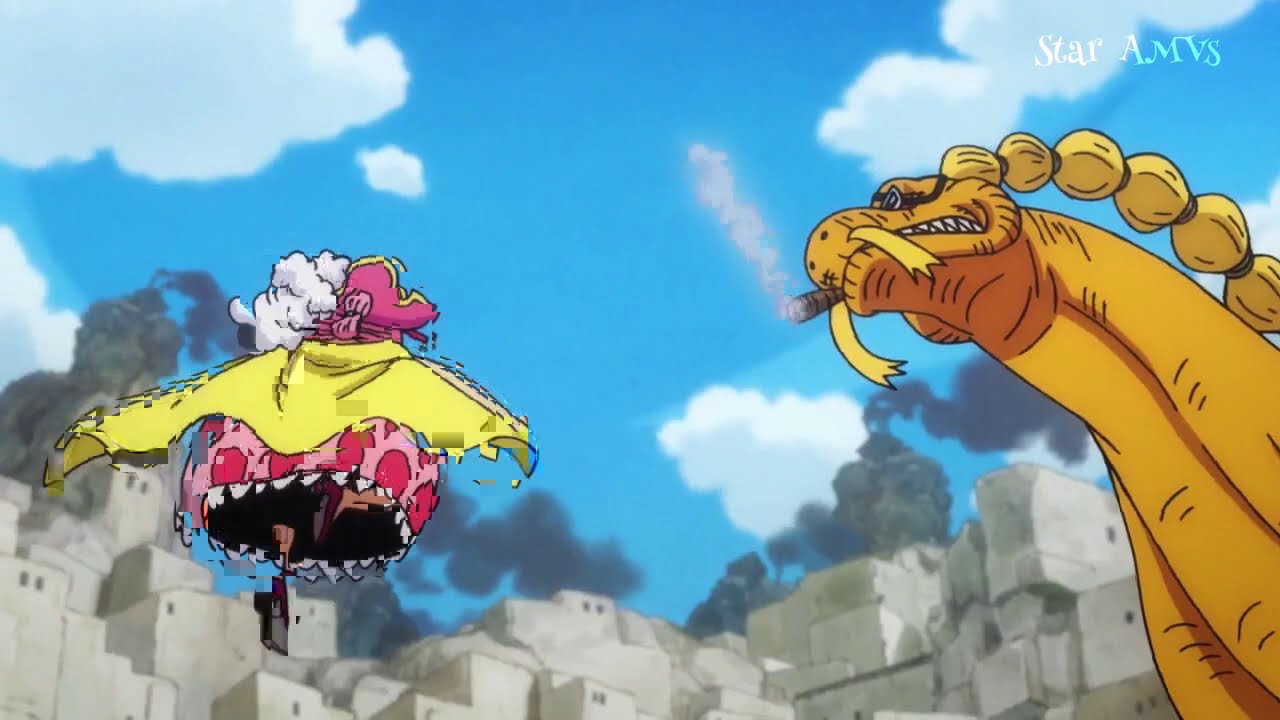 Big Mom VS queen FULL FIGHT (English sub) one piece 944, 945 & 946