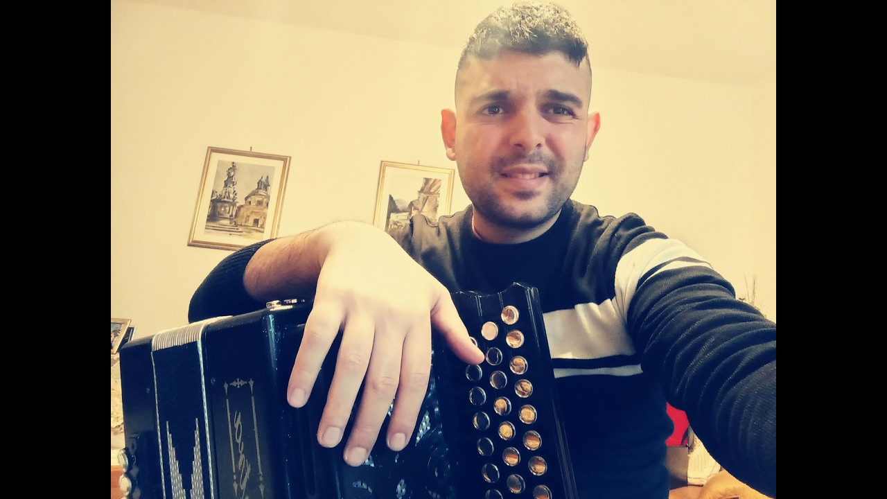 Luca Cocco di Ardauli / organetto e voce / allenamento / 6 Marzo 2026