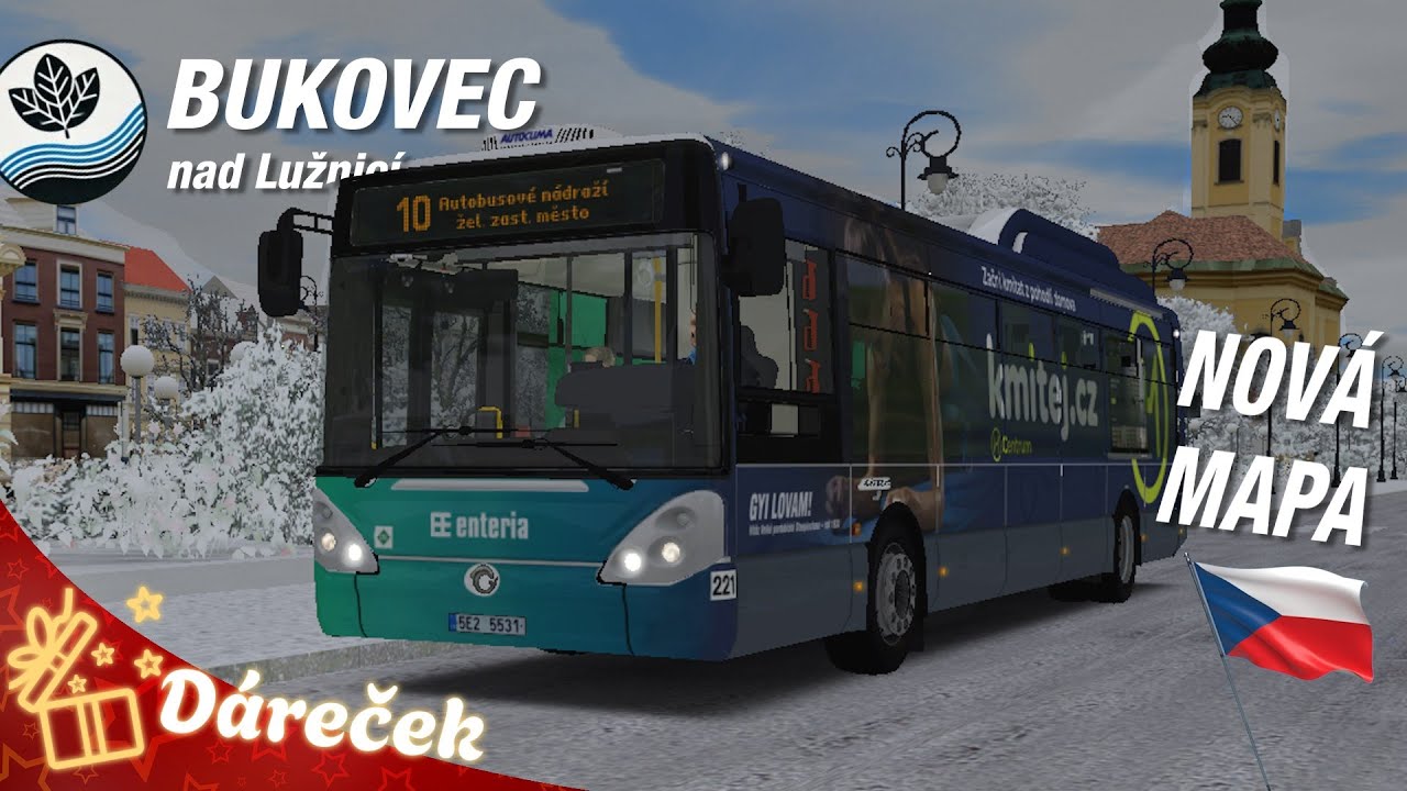 OMSI 2 #168 - Tohle nahradí Kojetice → Bukovec nad Lužnicí NOVÁ Česká mapa!