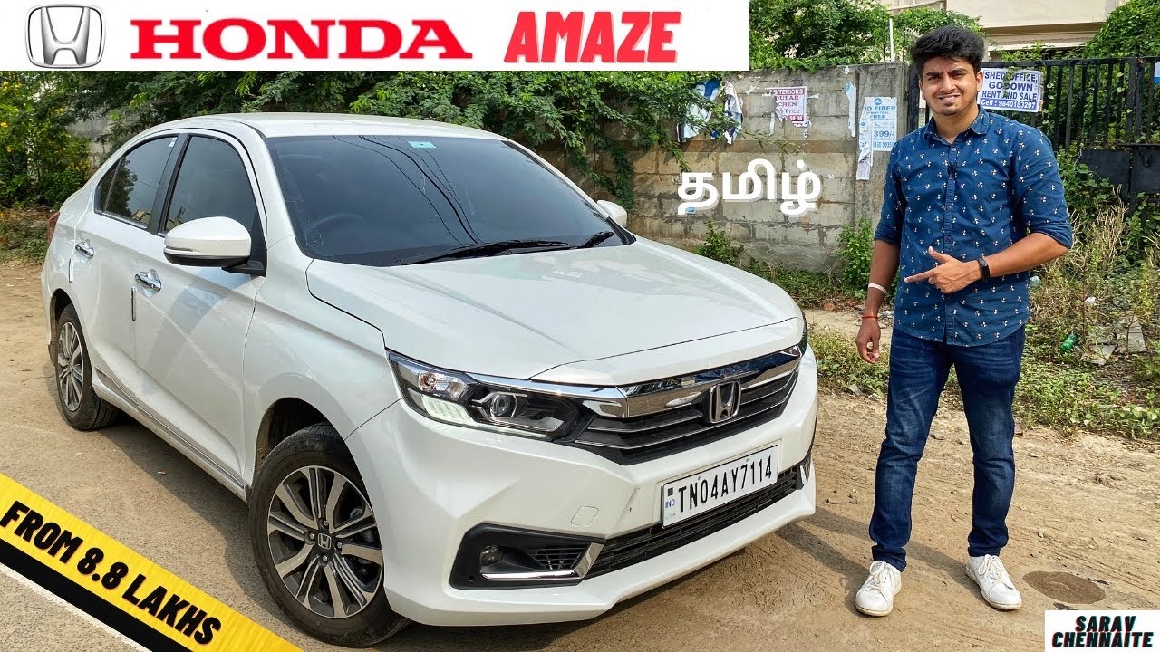 2021 HONDA AMAZE VX | BUDGET FRIENDLY ?? | Detailed Tamil Review