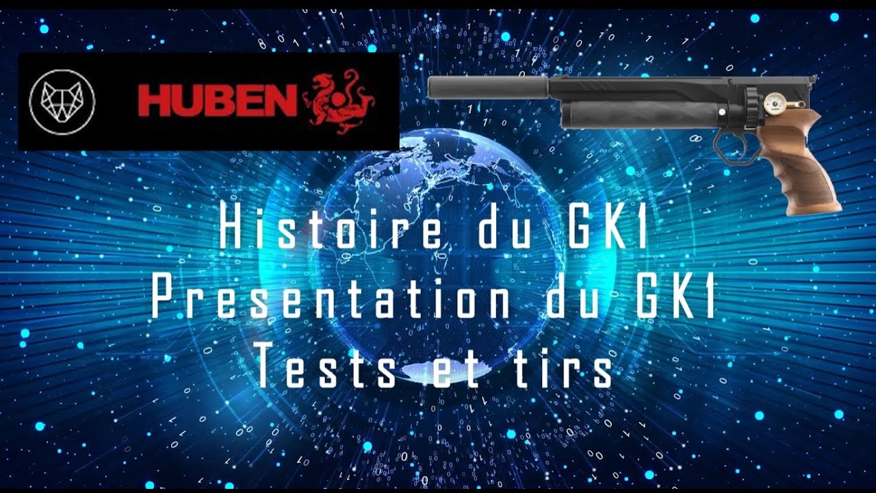 HUBEN GK1 V3 - Partie 1 sur 2 : Présentation complète du 1er Pistolet PCP semi-automatique en cal.22