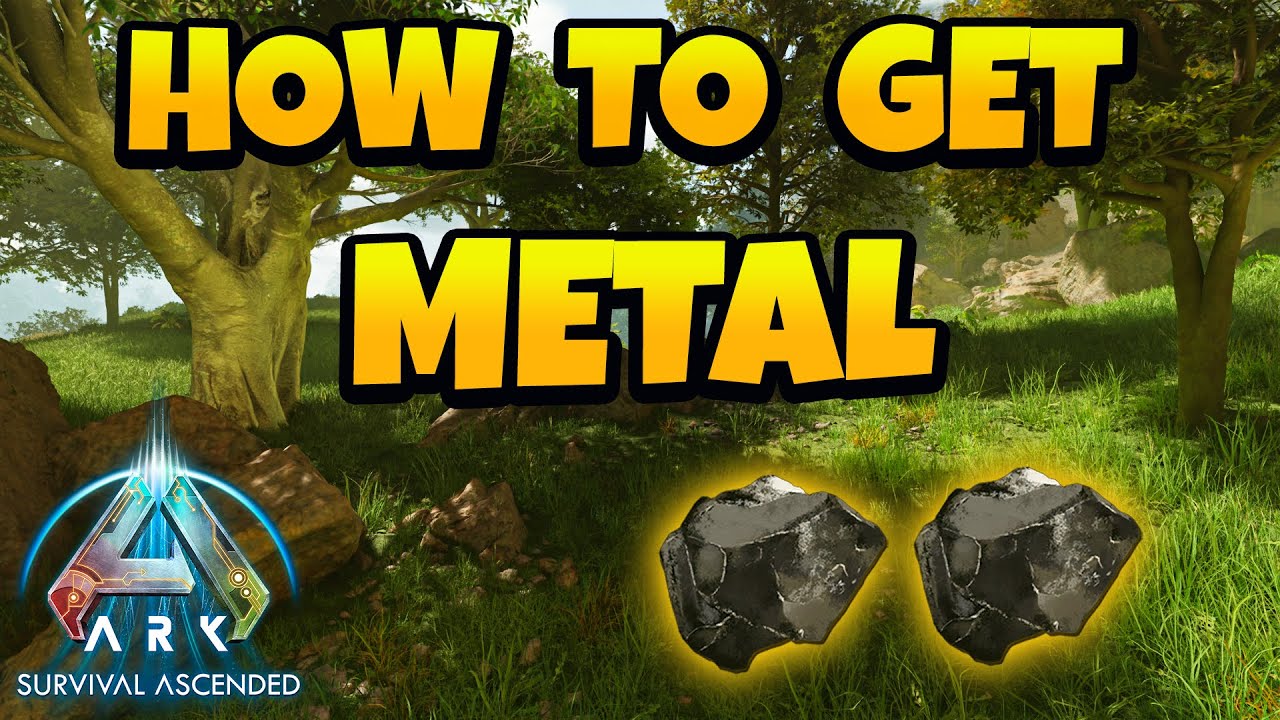 How to Get Metal in ARK Ascended - The Island