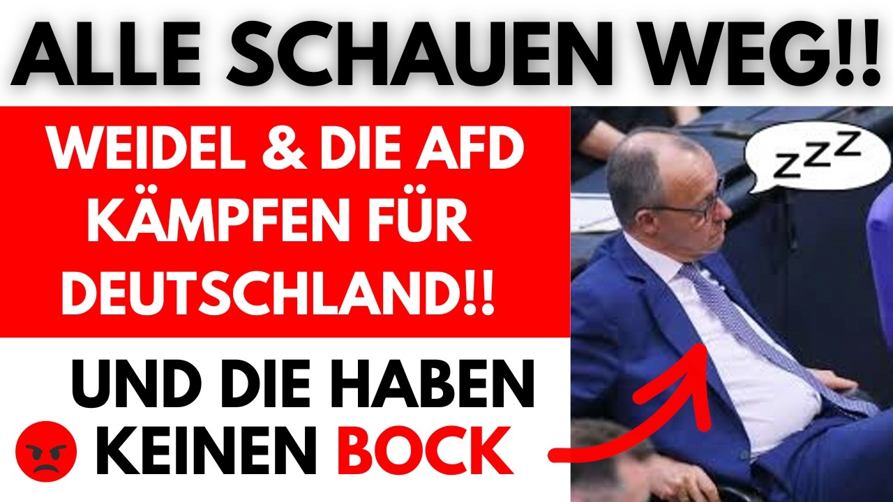 😱🔥 MERZ pennt, KLÖCKNER kreischt – WEIDEL & die AFD kämpfen unbeirrbar für DEUTSCHLAND!!