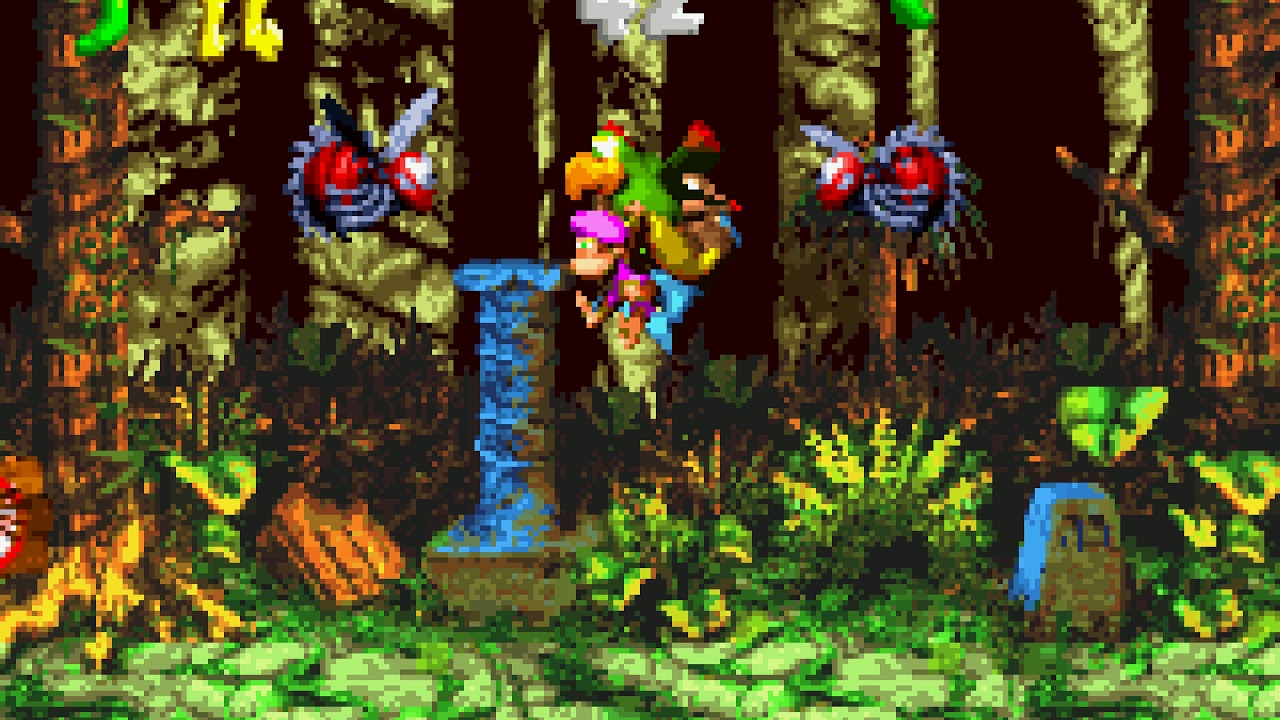 Donkey Kong Country 3 (GBA) - Krematoa - Stampede Sprint