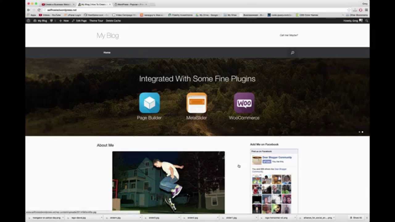 Customize Vantage WordPress Theme