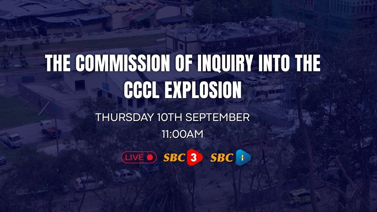 SBC LIVE | THE COMMISSION OF INQUIRY INTO THE CCCL EXPLOSION - PART 2- 10.09.2026