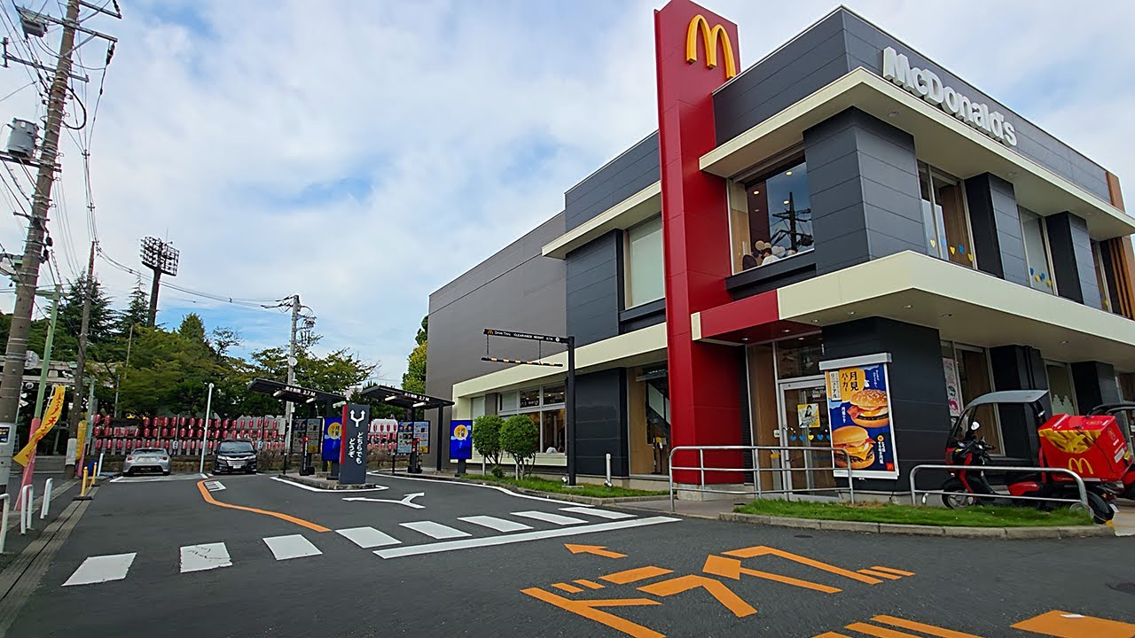 マクドナルド 奥戸街道店 ドライブスルーへ｜東京都 葛飾区 奥戸 ファーストフード 2025/10