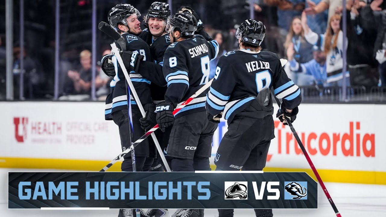 Game Highlights | Utah Mammoth vs. Colorado Avalanche