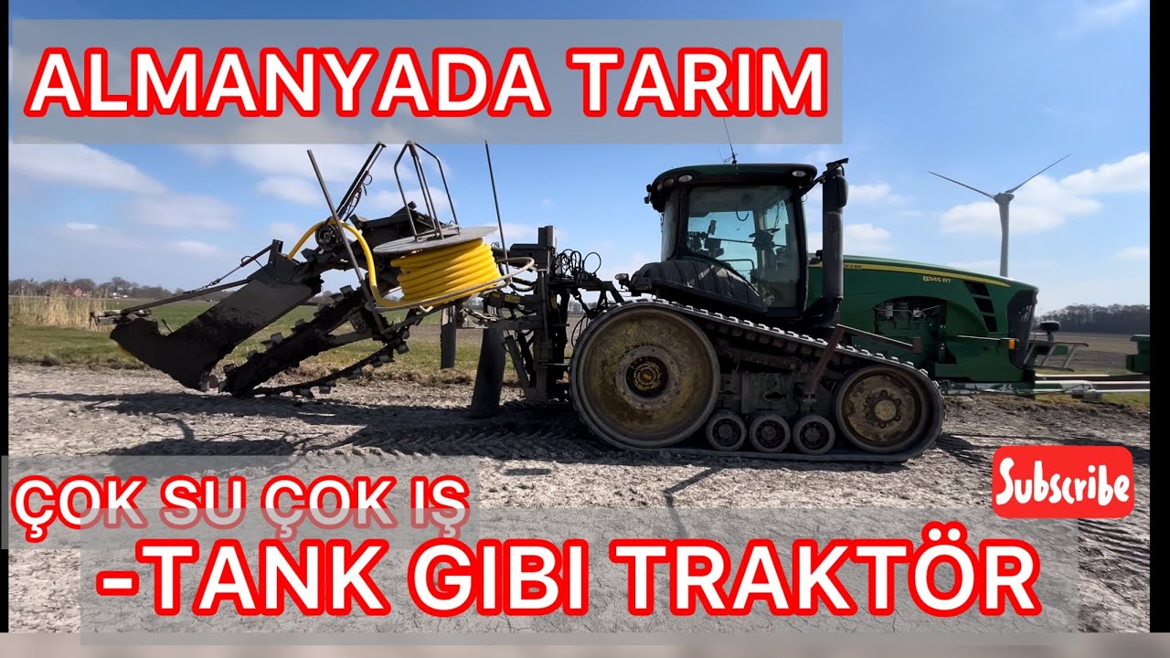 Almanyada tarım tank gibi traktör ve makinası #traktör #tarımmakineleri #almanyadatarım #çiftçilik