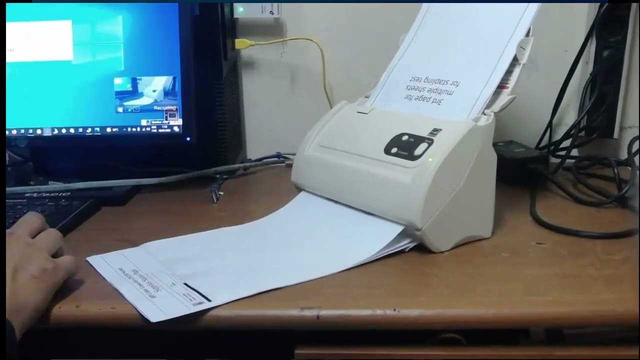 Scanner F4 Plustek Smart Office PS283 Bisa Ukuran F4 Legal Folio -MITRA JASA ABADI-SHOPEE