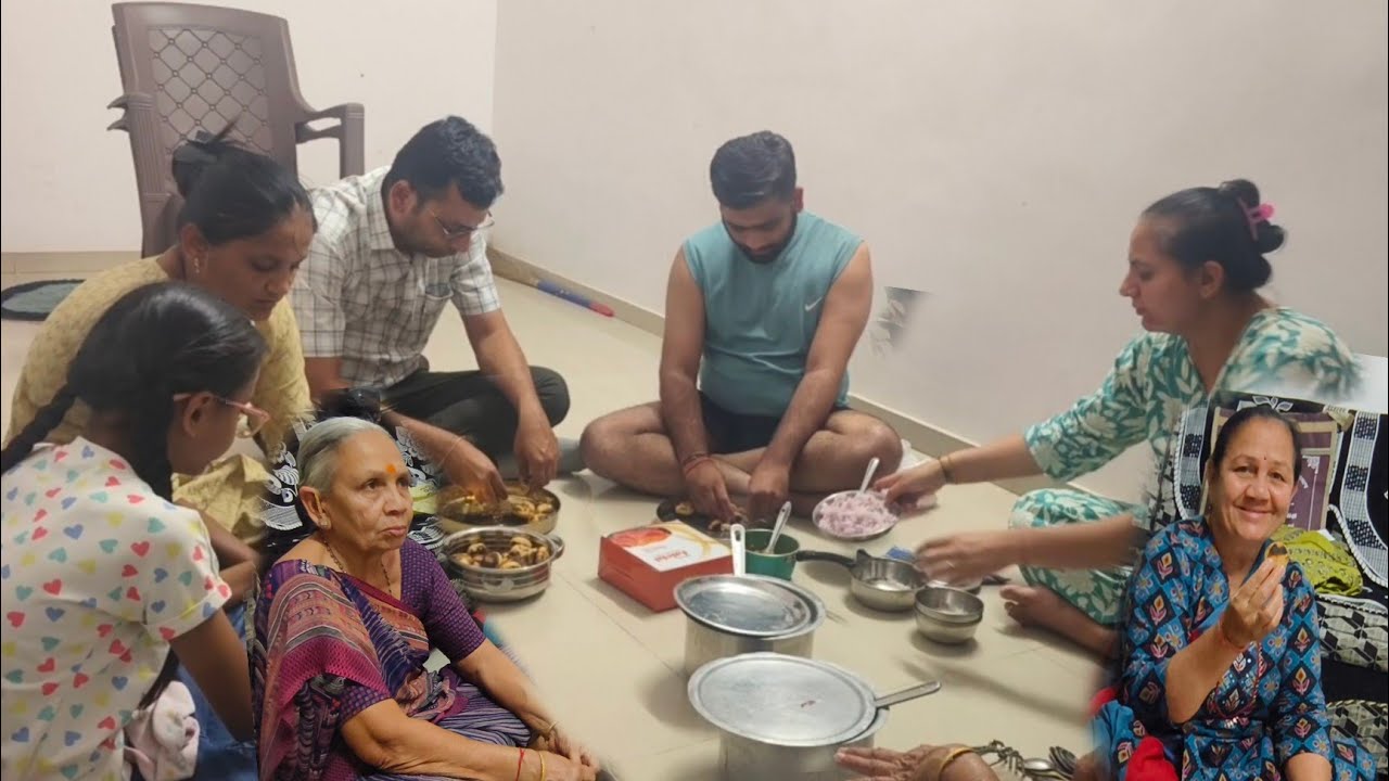 અમે બે બહેનો આવી ગયા અમદાવાદ મોનાએ રેસીપી બનાવી છે જોરદાર.ame aavya Ahmedabad mona ni recipe jordar.