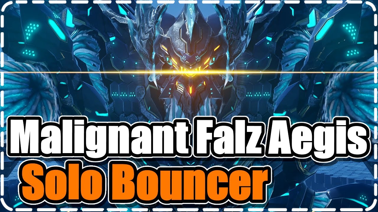 Solo Malignant Dark Falz Aegis - Bouncer Soaring Blades/Jet Boots (Gameplay) | PSO2:NGS