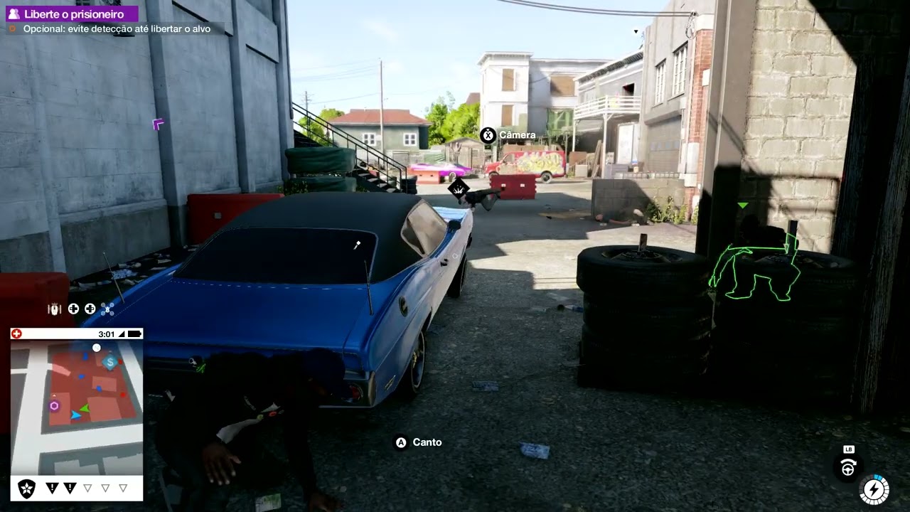 WATCH DOGS 2 - Jogando coop com um aleatorio
