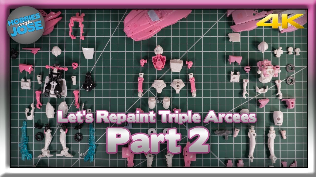 Let's Repaint Thrilling 30's Earthrise StudioSeries 86-16 Arcee - Part 2