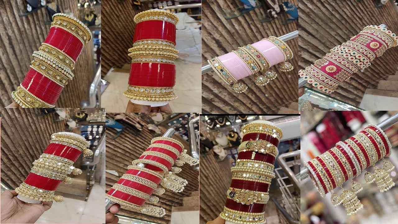 #Bridal bangles latkan✨ Bangles  beautiful design Bangles set 