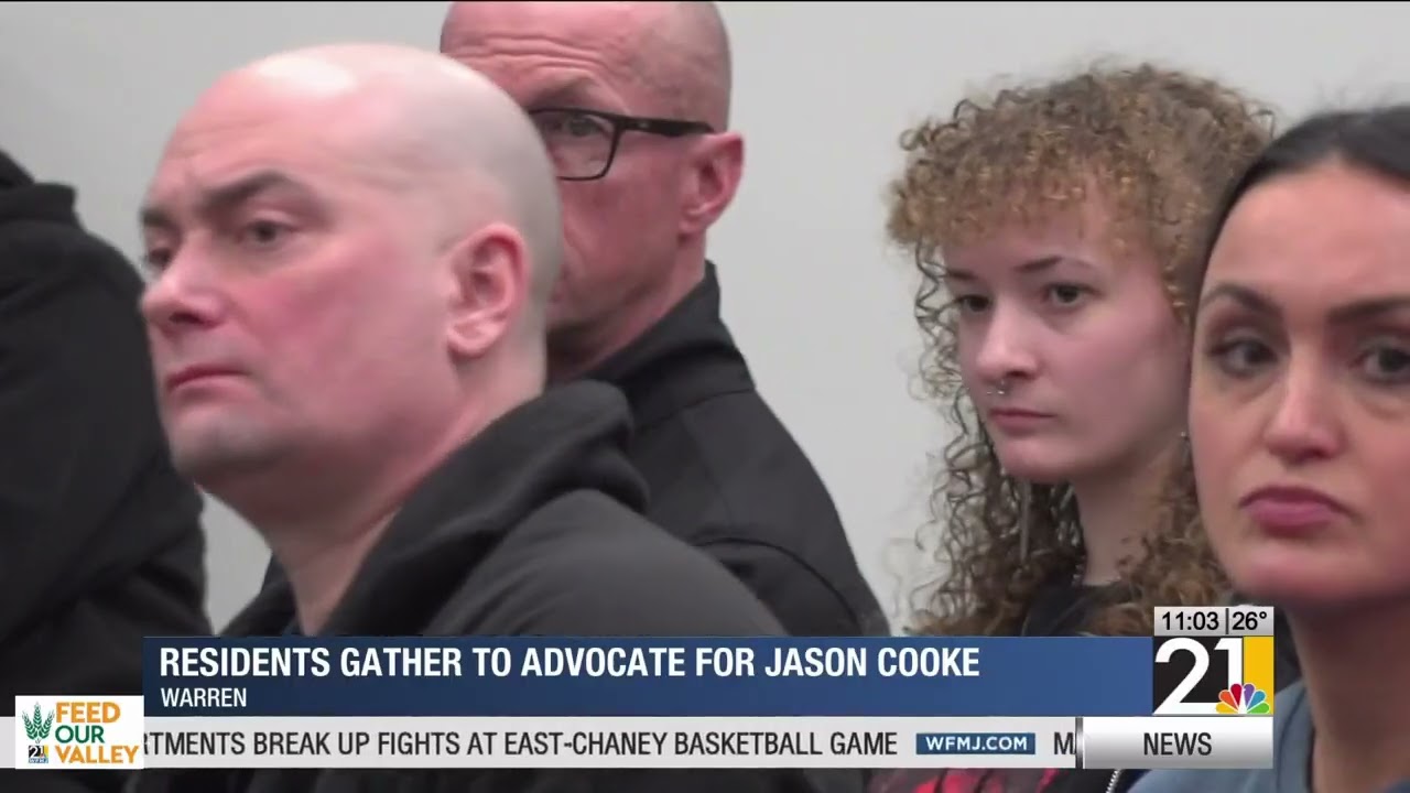 Residents gather to advocate for Jason Cooke