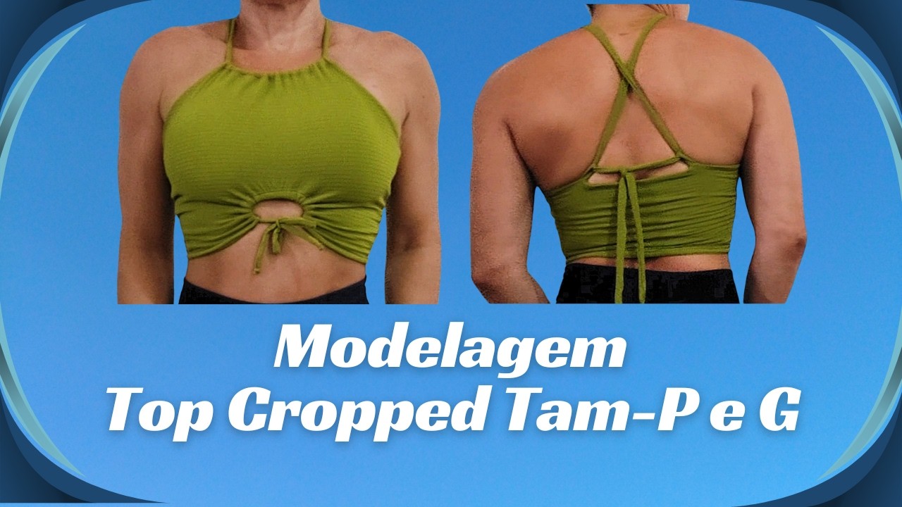 Modelagem Top Cropped Tam- P e G