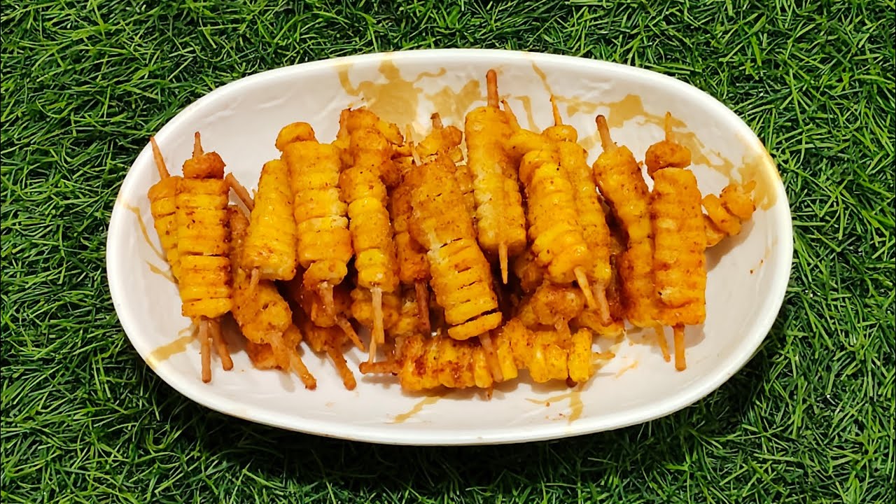 క్రిస్పీ కార్న్ స్టిక్స్ #Crispy corn sticks 😋# simple  method viral #Trending#sweet corn 🌽  crispy 