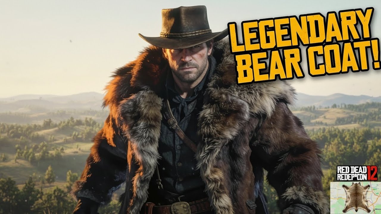 Ultimate Legendary Bear Coat Guide in RDR2 – Unlock Arthur Morgan’s Strongest Outfit!  