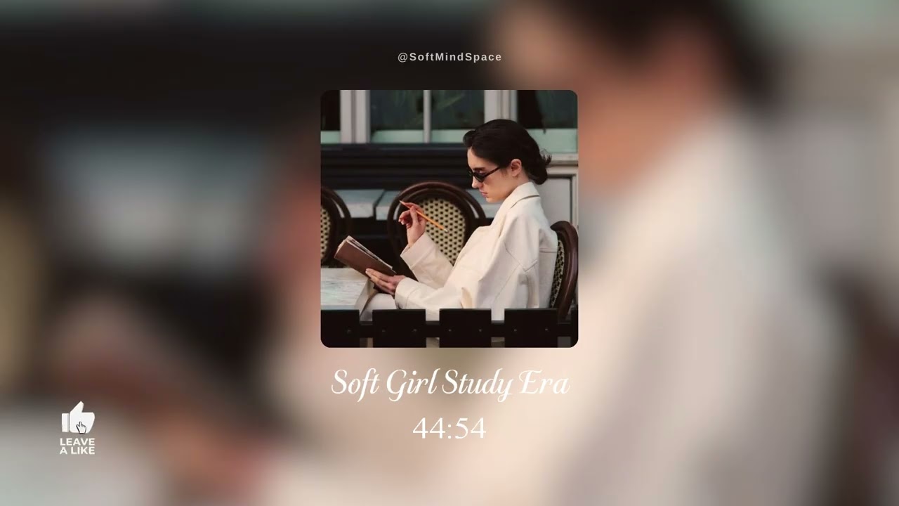 1.5 Hours Soft Study Session + 15-Minute Cozy Break | Calm Focus Music | Soft Mind Space ☁️