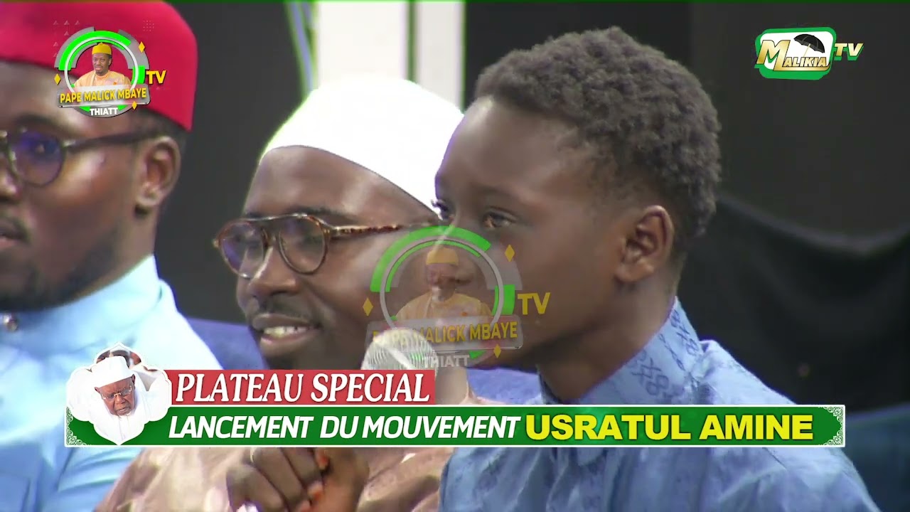 🔴 SERIGNE ABDOUL AZIZ SY ALAMINE DÉMNA - PAPE MALICK MBAYE THIAT FAIT VIBRE DE PLATEAU DE MALIKIA TV