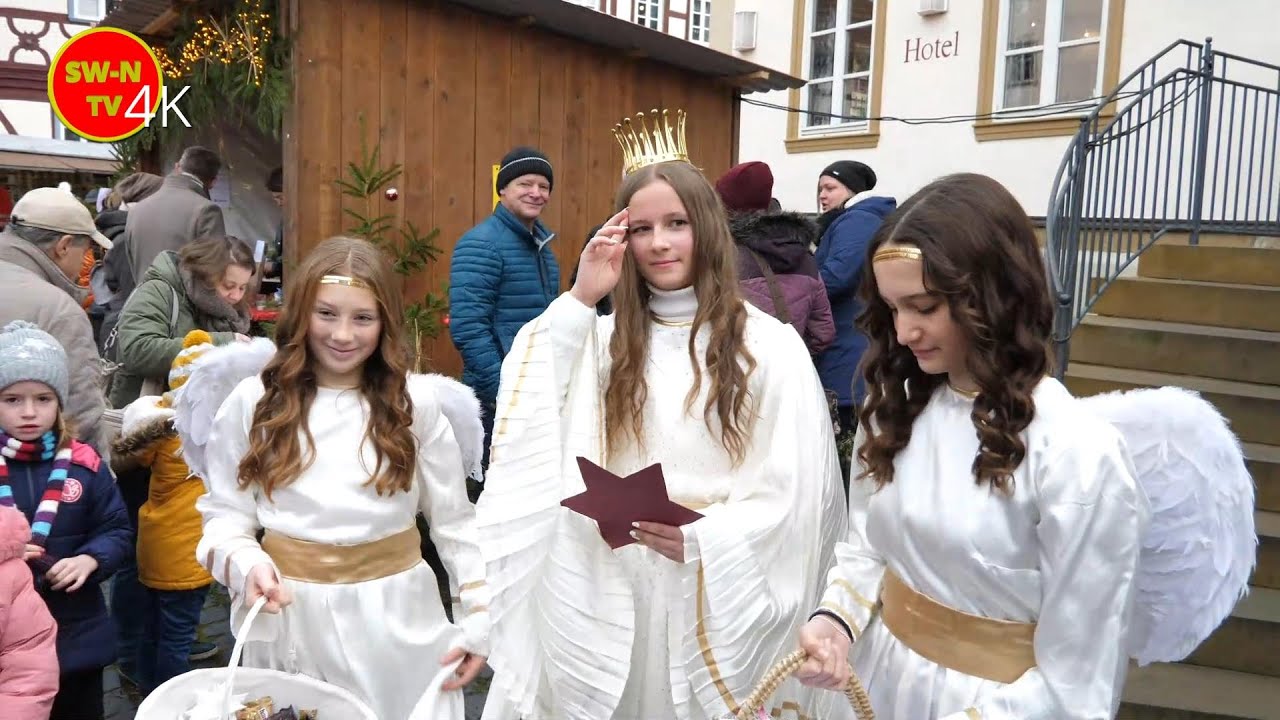 Der Weihnachtsmarkt in Königsberg/Bayern