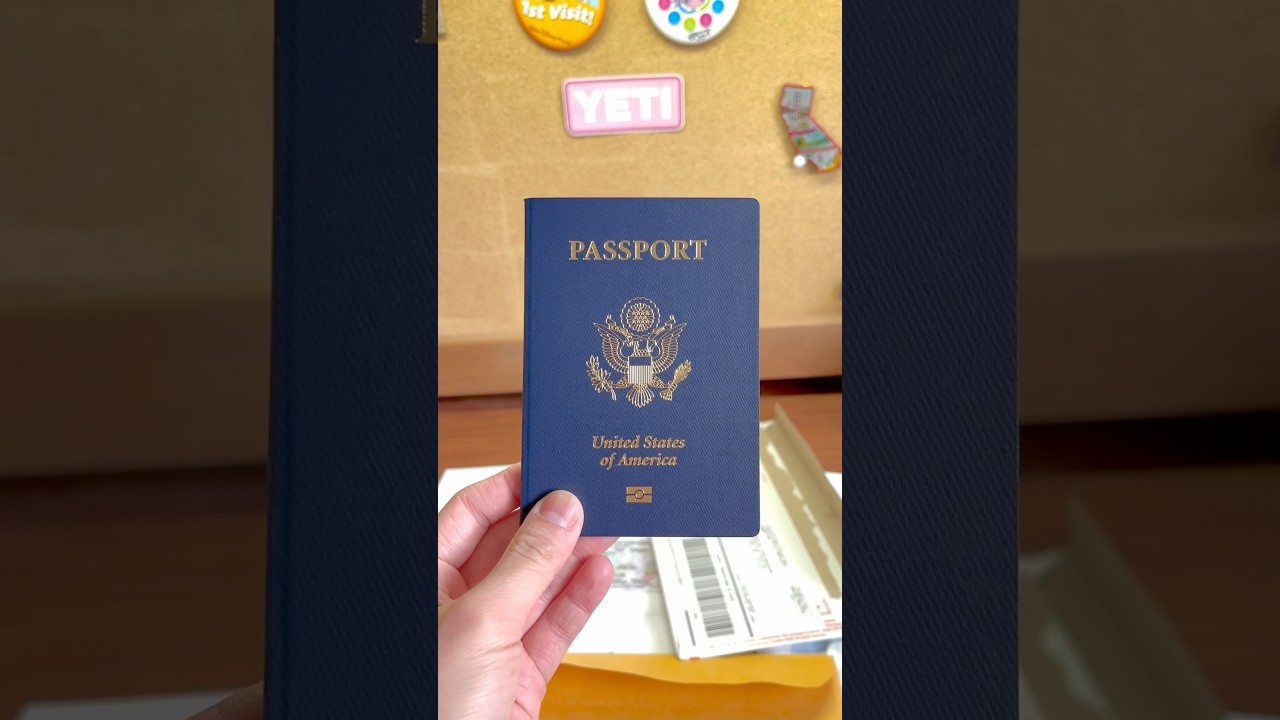 finally got my U.S. Passport 🇺🇸🎉