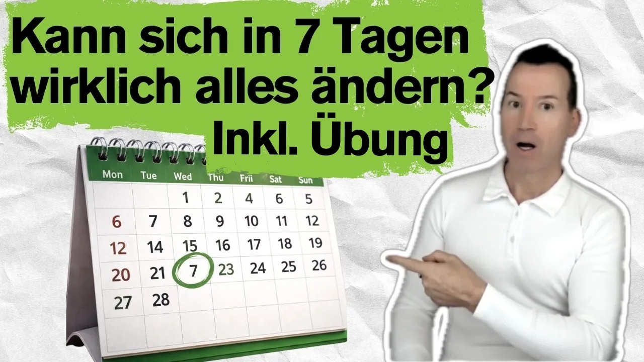 Das 7-Tage-Experiment: Wie du deine Wahrnehmung für die Antworten des Universums öffnest