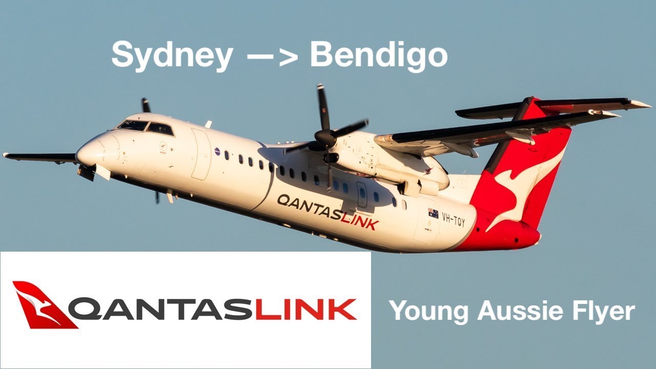 ЕДИНСТВЕННЫЙ РЕЙС В БЕНДИГО | QantasLink | SYD-BXG | QF1409