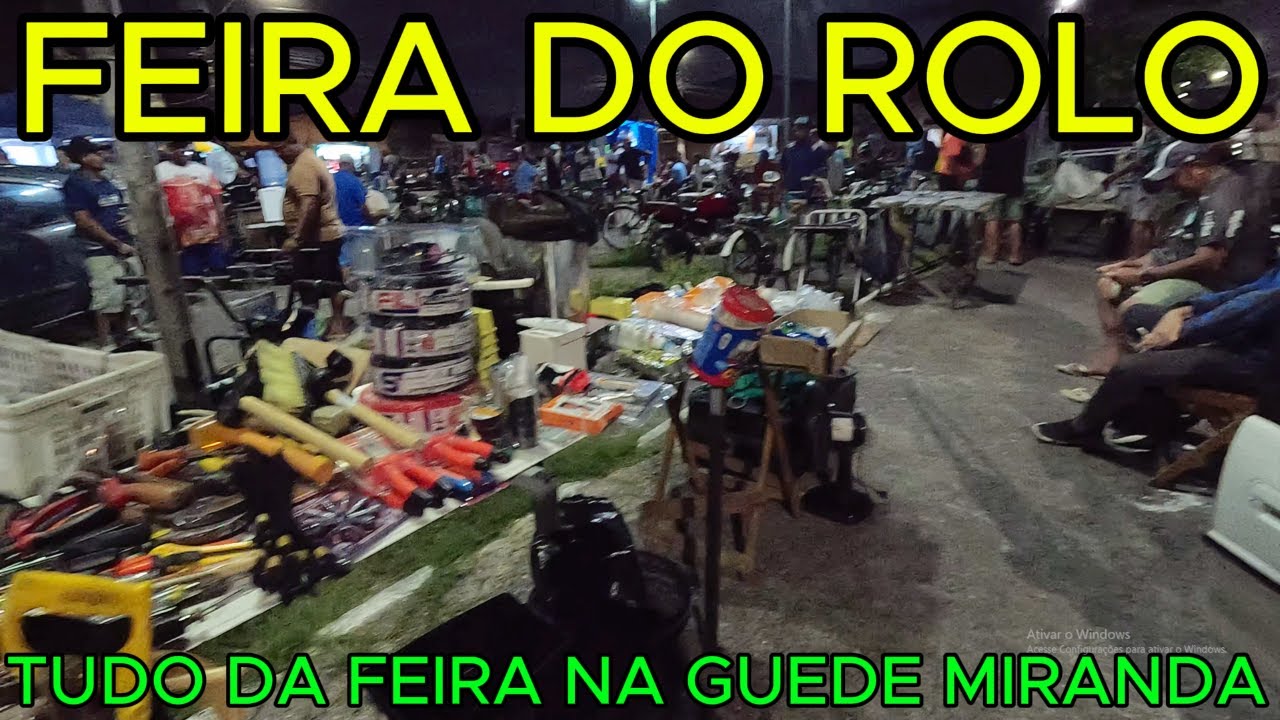 FEIRA DO ROLO DA PRAÇA GUEDE MIRANDA | Maceió - AL | 4K UHD