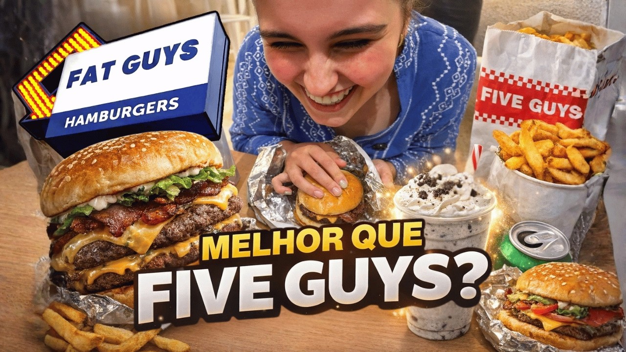 FAT GUYS de Londrina… Melhor que o Five Guys?