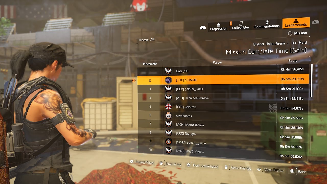 Tom Clancy's The Division 2 - DUA: HARD - Jack League Speedrun Solo [5:20]