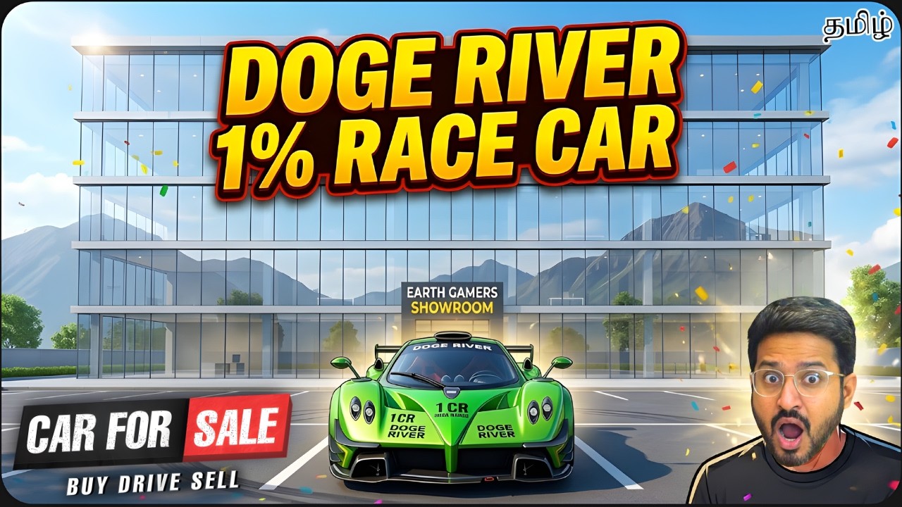 I Got Free DOGE RIVER Luxury Car 1% Chance to Get | Car For Sale Simulator | Earth Gamer