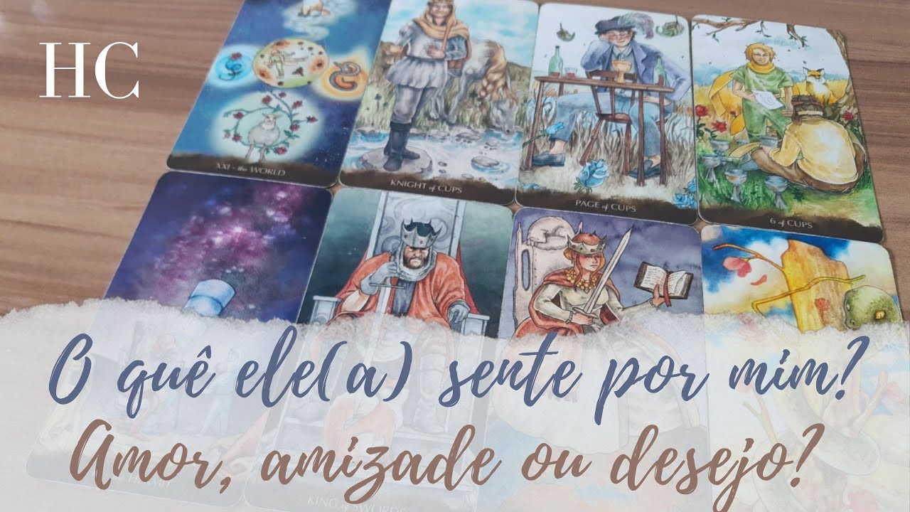 O quê ele(a) sente por você? É amor, amizade ou desejo? - Henrique Cecatto Tarot