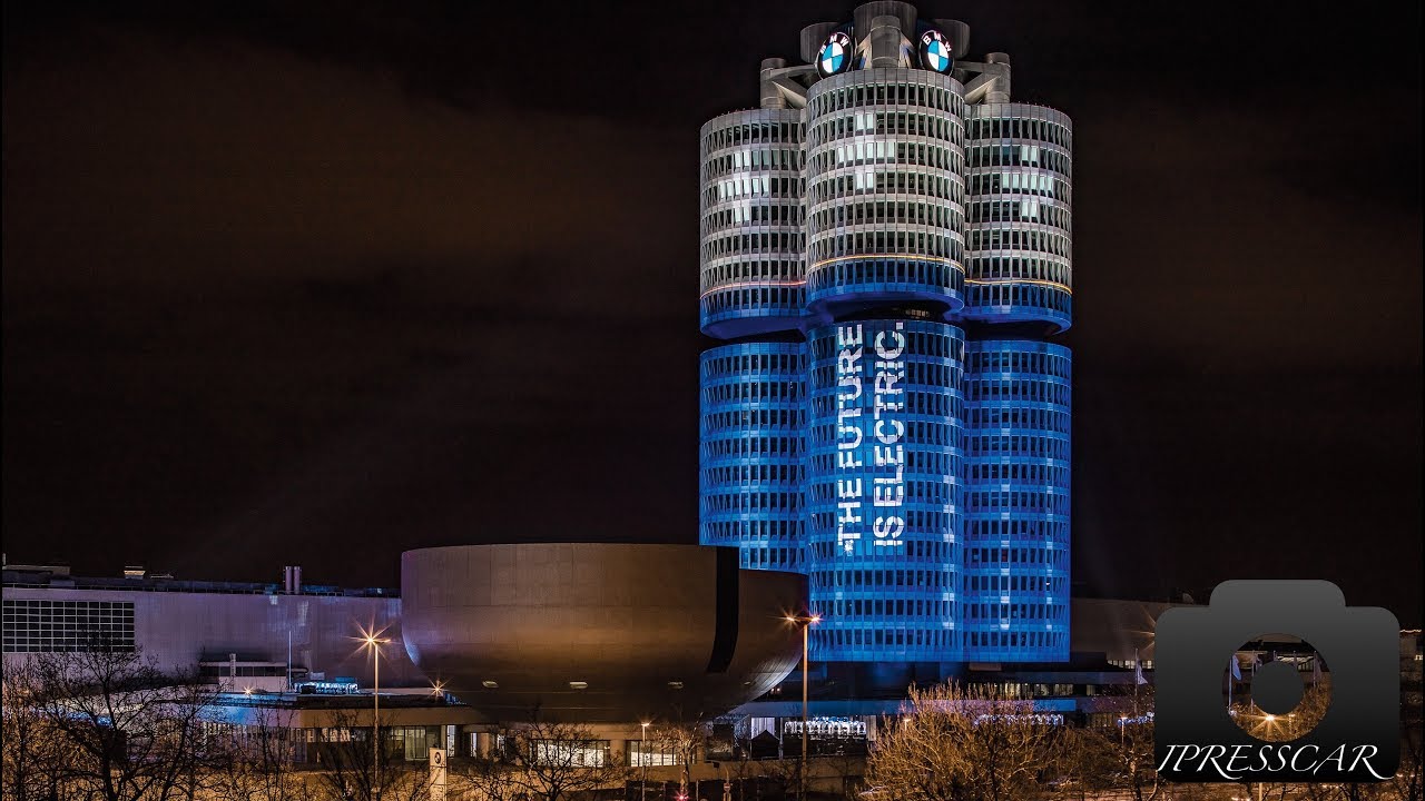 Illumination BMW Group Headquarters