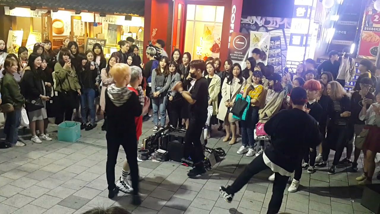 [킹덤즈☆KINGDOMS]BLOCKB☆HER☆COVER 홍대버스킹 20180518금 [HONGDAE STREET BUSKING KPOP IN PUBLIC]