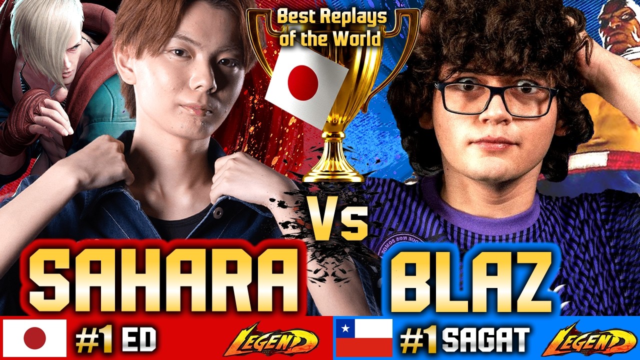 🔥 SF6 Big Champion: SAHARA (Capcom Cup 2026) vs BLAZ ▰ Street Fighter 6 Gameplay High Level
