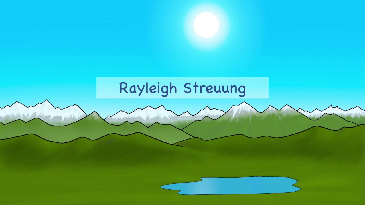Wieso ist der Himmel blau?