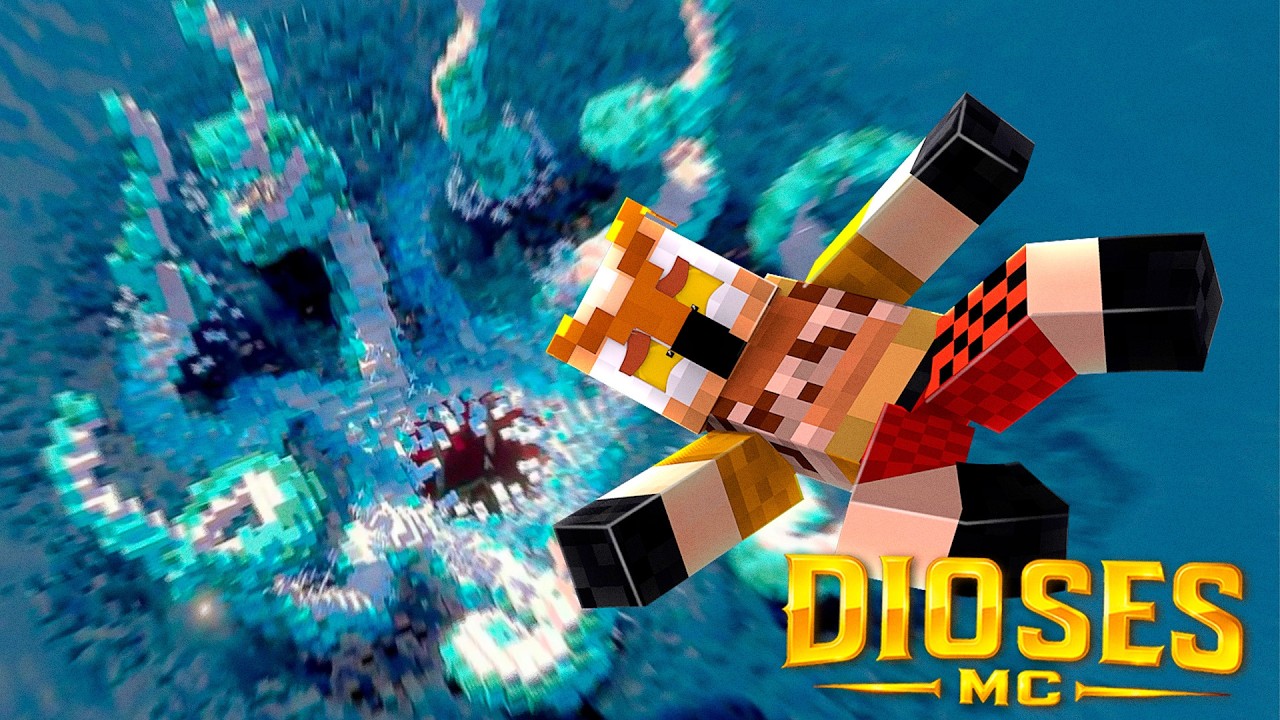El Kraken en MINECRAFT DIOSES MC #28 | FARGAN