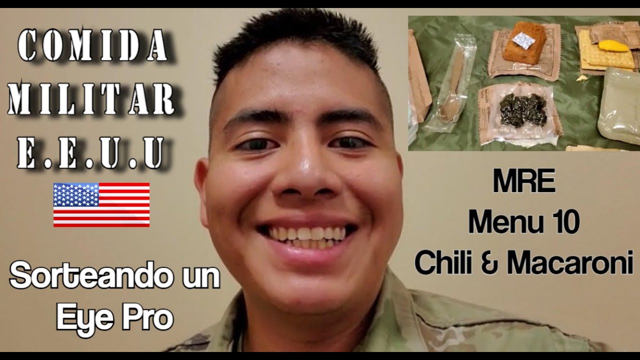 MRE | Comida Militar U.S ARMY | Ramirezbrmz7 - Menu 10