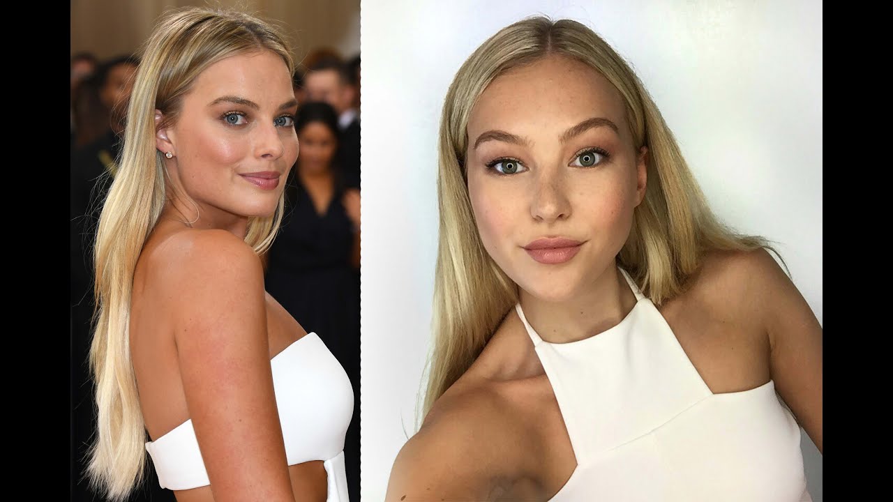 MARGOT ROBBIE INSPIRED MAKEUP LOOK | HOLLIE HOBIN