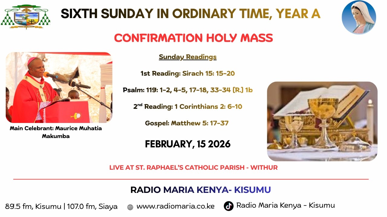Confirmation Holy Mass at St. Raphael Catholic Parish - Withur || Sunday, February 15th 2026 ||