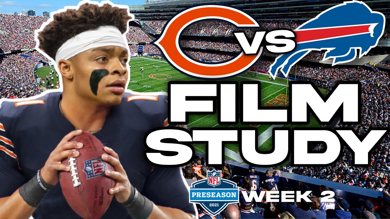 Justin Fields LOOKED FANTASTIC vs Bills! Film Analysis: Bears Preseason Week 2 | Fields Pros + Cons