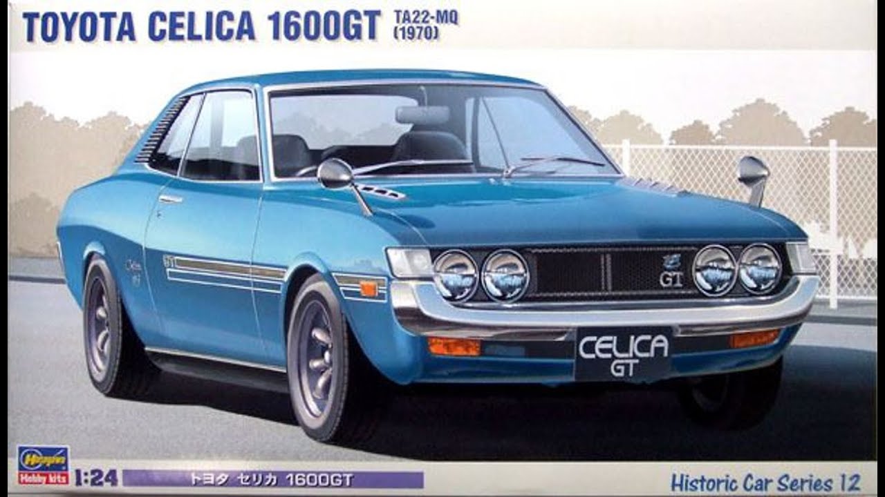 1970 Toyota Celica GT Hasagewa model kit unboxing